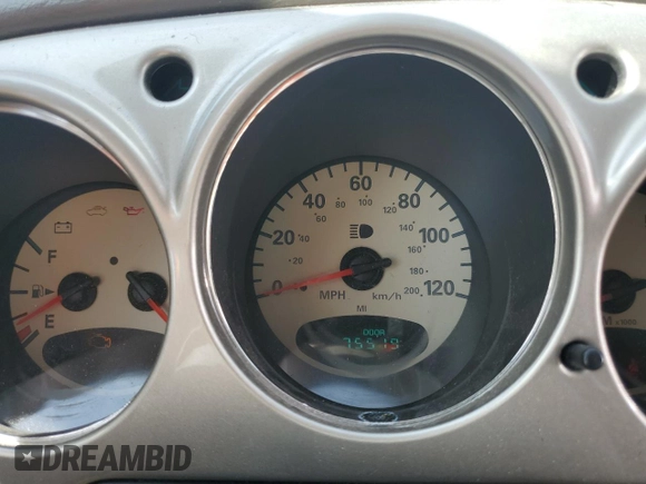 2004 Chrysler PT Cruiser with VIN 3C4FY48B24T346902, listed as a Copart auction lot 48705255 with 75,519 mi miles and Clean title. Bid and sale history available at DreamBid. Image 9.
