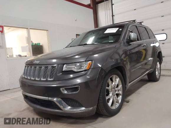 2015 Jeep Grand Cherokee Summit with VIN 1C4RJFJT6FC754799, listed as a IAAI auction lot 41699124 with 124,206 mi miles and . Bid and sale history available at DreamBid. Image 6.