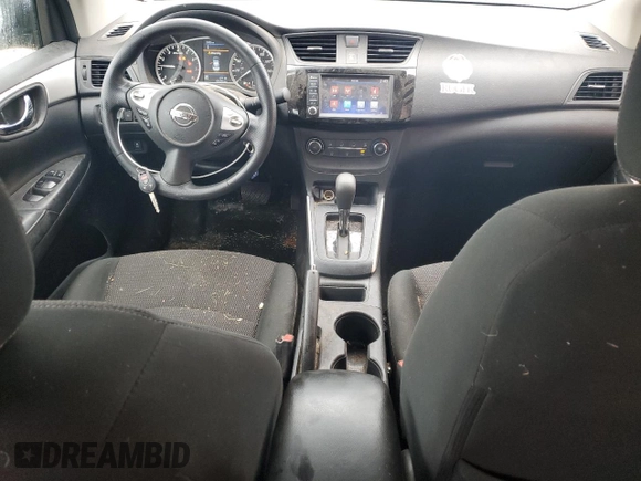 2019 Nissan Sentra SV with VIN 3N1AB7AP3KY386296, listed as a Copart auction lot 47259345 with 68,690 mi miles and Salvage Title. Bid and sale history available at DreamBid. Image 8.