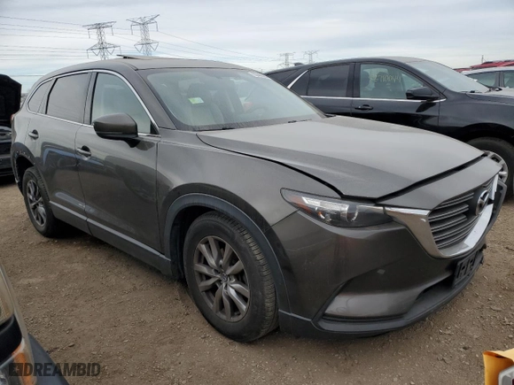 2016 Mazda CX-9 Touring with VIN JM3TCBCY6G0121800, listed as a Copart auction lot 83466264 with 188,196 mi miles and Salvage Title. Bid and sale history available at carsss.com. Image 4.