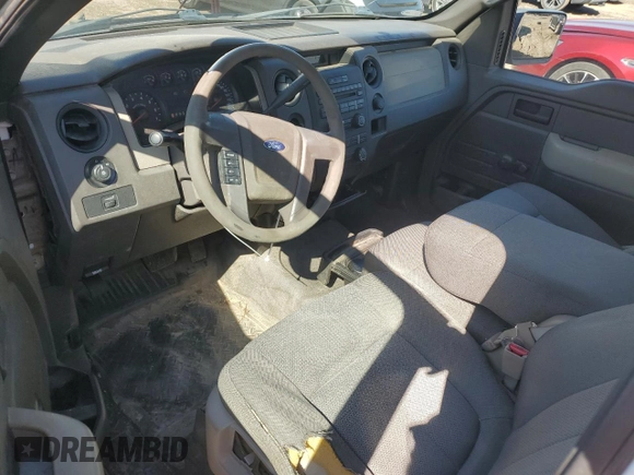 2009 Ford F-150 XL with VIN 1FTPF12V09KB57606, listed as a Copart auction lot 46650715 with 157,880 mi miles and Salvage Title. Bid and sale history available at carsss.com. Image 8.