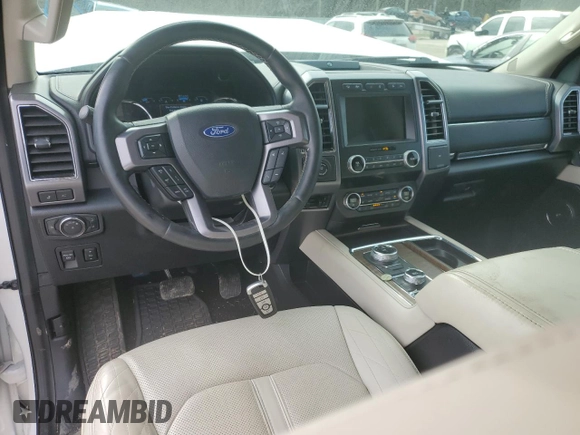 2019 Ford Expedition Platinum with VIN 1FMJU1MT9KEA71167, listed as a Copart auction lot 45425605 with 49,488 mi miles and Salvage Title. Bid and sale history available at carsss.com. Image 8.