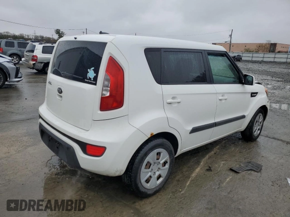 2013 Kia Soul with VIN KNDJT2A55D7767888, listed as a Copart auction lot 51678535 with 79,429 mi miles and Salvage Title. Bid and sale history available at carsss.com. Image 3.