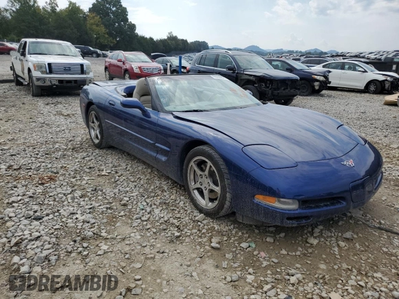2004 Chevrolet Corvette with VIN 1G1YY32G845124459, listed as a Copart auction lot 72226674 with 25,361 mi miles and Salvage Title. Bid and sale history available at carsss.com. Image 4.