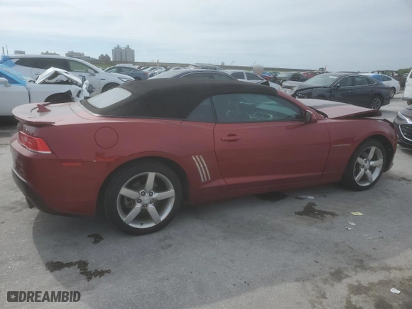 2015 Chevrolet Camaro LT with VIN 2G1FD3D35F9130903, listed as a Copart auction lot 50813465 with 85,424 mi miles and Salvage Title. Bid and sale history available at carsss.com. Image 3.