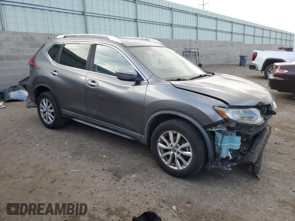 2018 Nissan Rogue SV z VIN KNMAT2MV4JP587809, wystawiony jako Copart lot #55093905 z przebiegiem 150 802 mil mil oraz Szkoda całkowita • Salvage title. Historia ofert i sprzedaży dostępna na DreamBid. Obrazek 4.
