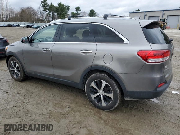 2017 Kia Sorento EX with VIN 5XYPHDA55HG225593, listed as a Copart auction lot 52734715 with 64,423 mi miles and Salvage Title. Bid and sale history available at DreamBid. Image 2.