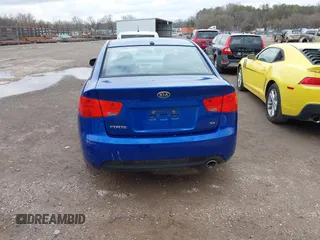 2010 Kia Forte SX with VIN KNAFW4A3XA5250341, listed as a IAAI auction lot 41698461 with 124,334 mi miles. Bid and sale history available at carsss.com. Image 16.