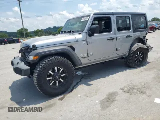 2021 Jeep Wrangler Unlimited Willys with VIN 1C4HJXDG7MW521106, listed as a Copart auction lot 62230955 with 52,358 mi miles and Salvage title. Bid and sale history available at DreamBid. Image 1.