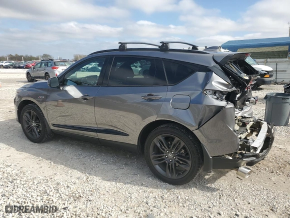 2023 Acura RDX w/A-Spec Package with VIN 5J8TC1H64PL005764, listed as a Copart auction lot 79410724 with 13,963 mi miles and Salvage Title. Bid and sale history available at carsss.com. Image 2.