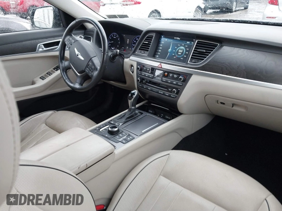 2016 Hyundai Genesis 3.8L z VIN KMHGN4JE8GU107958, wystawiony jako IAAI lot #41475058 z przebiegiem 66 194 mil mil oraz . Historia ofert i sprzedaży dostępna na DreamBid. Obrazek 5.