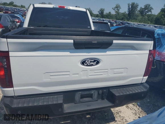 2024 Ford F-150 XL с VIN 1FTFW1L89RKD13209, выставлен на аукционе Copart как лот 56639525 с пробегом 34 277 миль миль и Списание • Salvage title. История ставок и продаж доступна на DreamBid. Изображение 6.