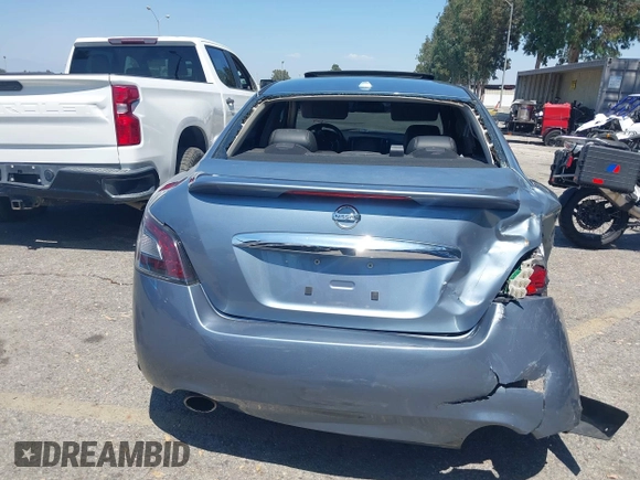 2012 Nissan Maxima SV with VIN 1N4AA5AP6CC842506, listed as a IAAI auction lot 42025214 with 147,371 mi miles and . Bid and sale history available at DreamBid. Image 16.