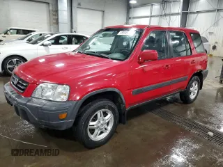 2000 Honda CR-V EX with VIN JHLRD186XYS001928, listed as a Copart auction lot 49046115 with 161,242 mi miles and Salvage Title. Bid and sale history available at carsss.com. Image 1.