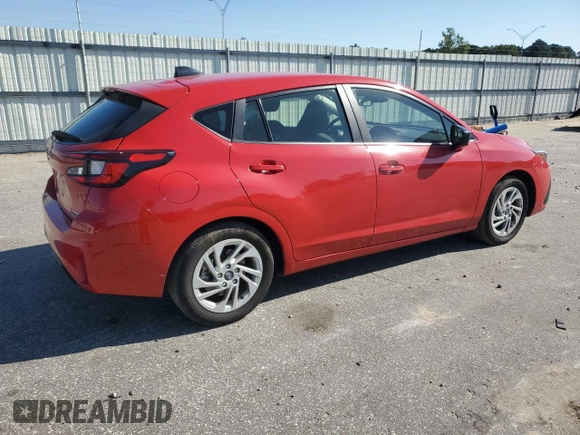 2024 Subaru Impreza with VIN JF1GUABC5R8277117, listed as a Copart auction lot 74843824 with 21,536 mi miles and Salvage Title. Bid and sale history available at carsss.com. Image 3.