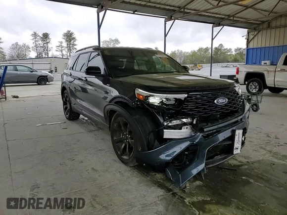 2024 Ford Explorer ST-Line z VIN 1FMSK7KH3RGA80716, wystawiony jako Copart lot #51123065 z przebiegiem 7 265 mil mil oraz Szkoda całkowita • Salvage title. Historia ofert i sprzedaży dostępna na DreamBid. Obrazek 11.