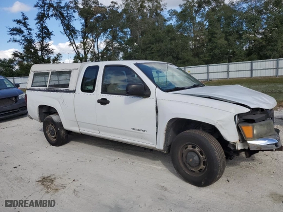 2004 Chevrolet Colorado LS Z85 with VIN 1GCCS198648142124, listed as a Copart auction lot 74557453 with 279,131 mi miles and Salvage Title. Bid and sale history available at carsss.com. Image 4.
