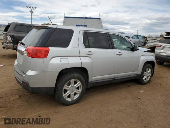2015 GMC Terrain SLE with VIN 2GKALMEKXF6184588, listed as a Copart auction lot 51271105 with 116,090 mi miles and Salvage title. Bid and sale history available at DreamBid. Image 3.