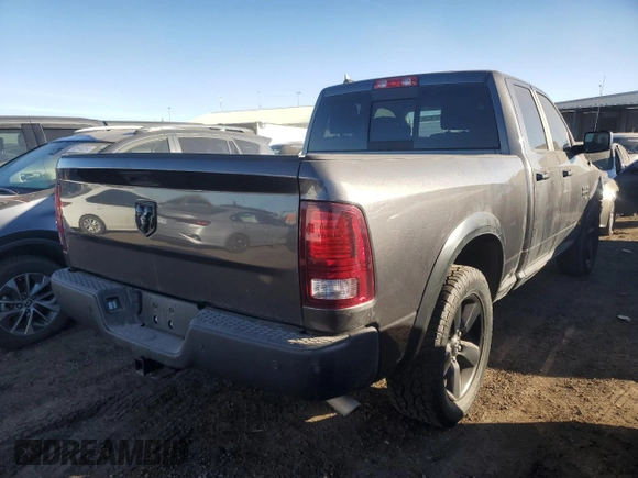 2019 Ram 1500 Classic Warlock with VIN 1C6RR6GG8KS676617, listed as a Copart auction lot 82818224 with 71,843 mi miles and Clean Title. Bid and sale history available at carsss.com. Image 3.
