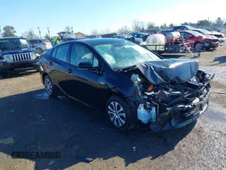 2019 Toyota Prius LE with VIN JTDL9RFU5K3002801, listed as a IAAI auction lot 41339356 with 68,628 mi miles and . Bid and sale history available at DreamBid. Image 1.