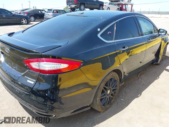 2016 Ford Fusion Titanium with VIN 3FA6P0K9XGR390364, listed as a IAAI auction lot 42165029 with 188,693 mi miles and . Bid and sale history available at DreamBid. Image 4.