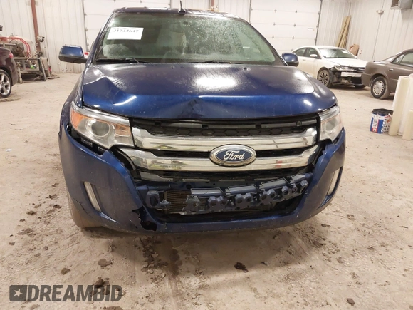 2013 Ford Edge Limited with VIN 2FMDK4KC9DBA52575, listed as a IAAI auction lot 41744647 with 160,678 mi miles. Bid and sale history available at carsss.com. Image 6.