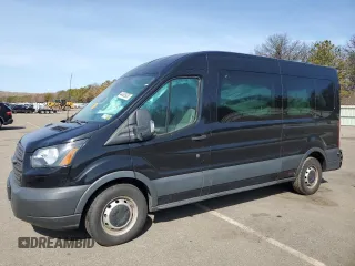 2016 Ford Transit XL with VIN 1FBAX2CM6GKA10867, listed as a Copart auction lot 44495935 with 91,595 mi miles and Salvage Title. Bid and sale history available at DreamBid. Image 1.