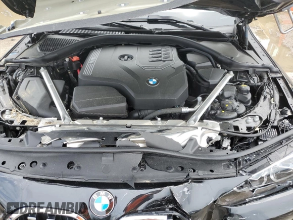 2023 BMW 4 Series 430i z VIN WBA23AT03PCL59608, wystawiony jako Copart lot #54354705 z przebiegiem Nie podano mil oraz Szkoda całkowita • Salvage title. Historia ofert i sprzedaży dostępna na DreamBid. Obrazek 11.