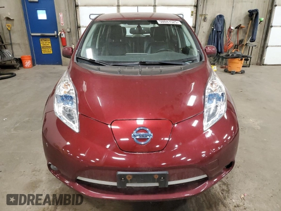 2016 Nissan LEAF SL with VIN 1N4BZ0CP1GC305528, listed as a Copart auction lot 50041525 with 51,299 mi miles and Clean Title. Bid and sale history available at carsss.com. Image 5.