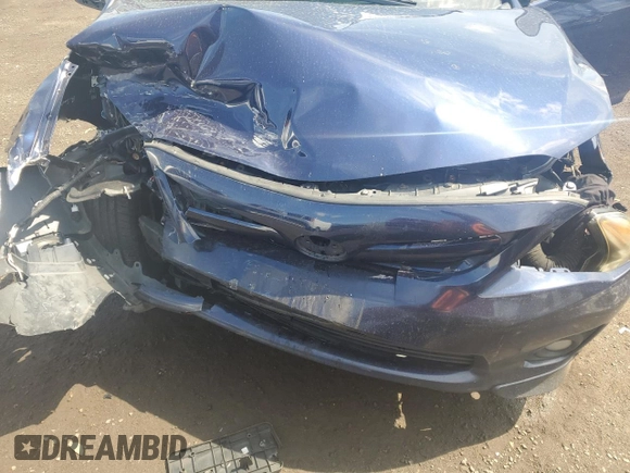 2011 Toyota Corolla L with VIN 2T1BU4EE2BC685863, listed as a Copart auction lot 53962905 with 0 mi miles and Salvage Title. Bid and sale history available at carsss.com. Image 11.