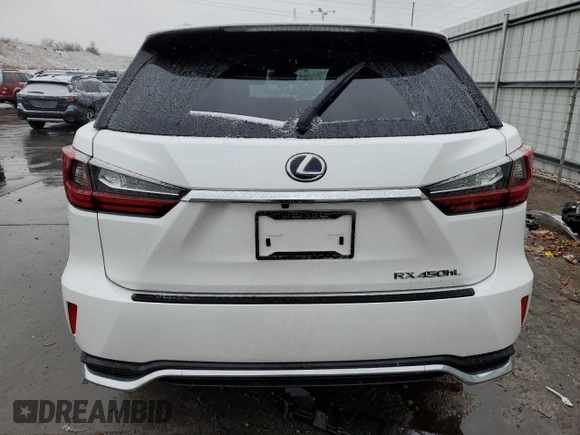2018 Lexus RX with VIN JTJDGKCA7J2004594, listed as a Copart auction lot 84077424 with 66,928 mi miles and Salvage Title. Bid and sale history available at carsss.com. Image 6.