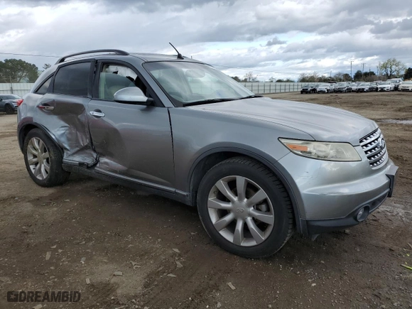 2003 Infiniti FX35 w/Options with VIN JNRAS08W63X204479, listed as a Copart auction lot 48219365 with 161,200 mi miles and Salvage Title. Bid and sale history available at carsss.com. Image 4.