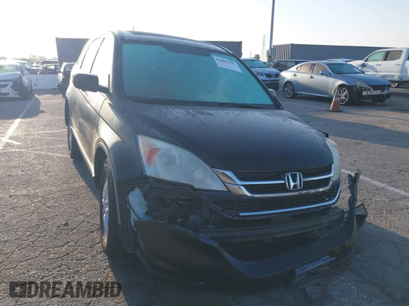 2010 Honda CR-V EX with VIN 5J6RE3H5XAL011737, listed as a IAAI auction lot 42083390 with 129,398 mi miles and . Bid and sale history available at carsss.com. Image 1.