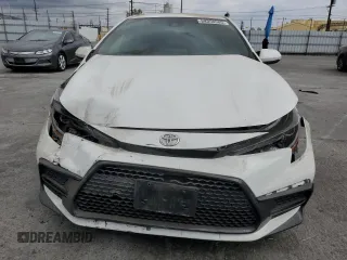 2020 Toyota Corolla SE with VIN 5YFS4RCE7LP027778, listed as a Copart auction lot 54358585 with 63,164 mi miles and Salvage Title. Bid and sale history available at carsss.com. Image 5.