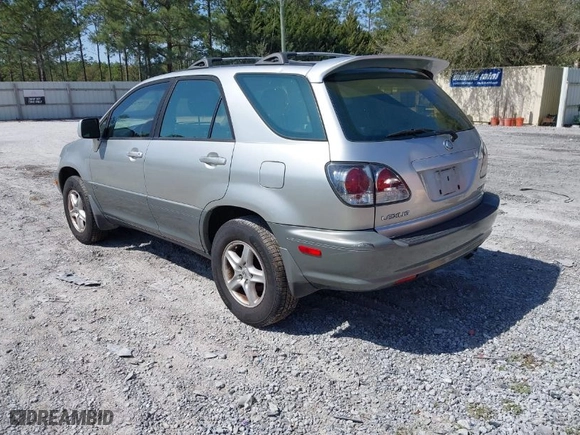 2001 Lexus RX 300 with VIN JTJHF10UX10198871, listed as a IAAI auction lot 41707615 with NaN miles. Bid and sale history available at carsss.com. Image 3.