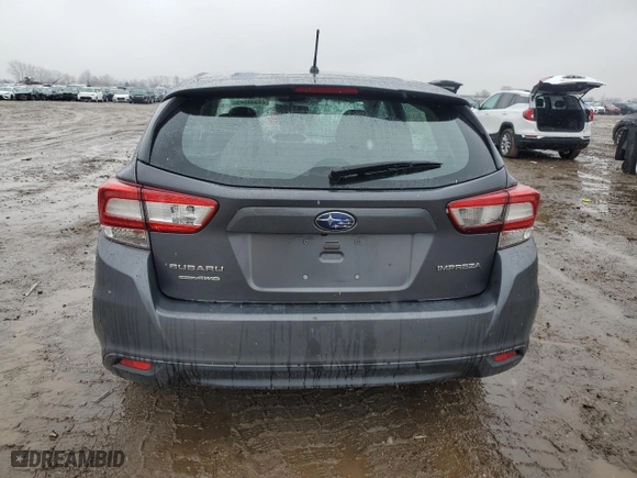 2018 Subaru Impreza with VIN 4S3GTAA6XJ3748897, listed as a Copart auction lot 48348845 with 0 mi miles and Salvage Title. Bid and sale history available at carsss.com. Image 6.