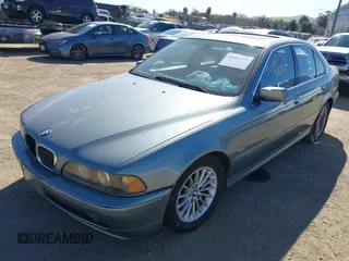 2002 BMW 5 Series 540iA with VIN WBADN63422GN87250, listed as a IAAI auction lot 41681974 with 182,007 mi miles. Bid and sale history available at carsss.com. Image 2.