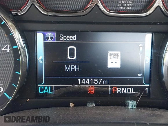 2019 Chevrolet Silverado 2500HD LTZ with VIN 1GC1KTEY7KF262239, listed as a IAAI auction lot 41705007 with 144,157 mi miles. Bid and sale history available at carsss.com. Image 15.