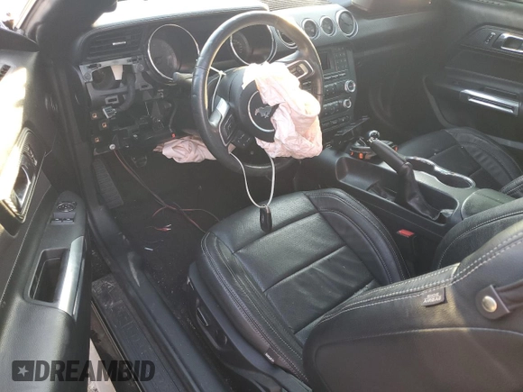 2017 Ford Mustang GT with VIN 1FA6P8CF4H5301458, listed as a Copart auction lot 43974845 with Not Provided miles and Salvage Title. Bid and sale history available at carsss.com. Image 8.