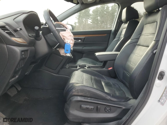 2021 Honda CR-V EX-L with VIN 2HKRW2H84MH616790, listed as a Copart auction lot 45718795 with 0 mi miles and Salvage Title. Bid and sale history available at carsss.com. Image 7.