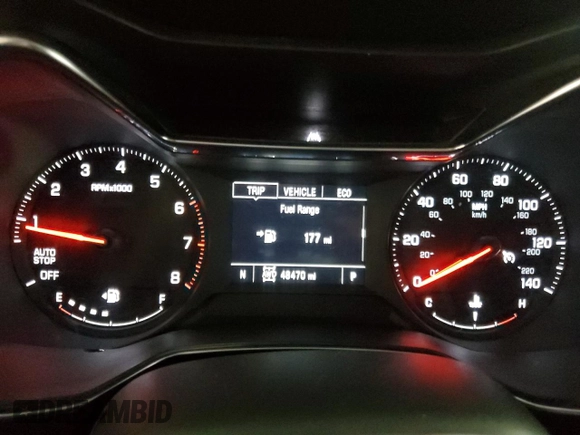 2023 Chevrolet TrailBlazer LT with VIN KL79MRSLXPB184625, listed as a Copart auction lot 55339135 with 48,470 mi miles and Clean Title. Bid and sale history available at DreamBid. Image 9.