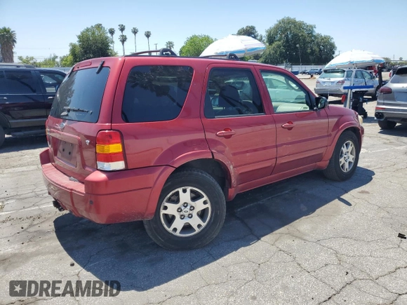 2005 Ford Escape Limited with VIN 1FMCU94185KD75148, listed as a Copart auction lot 54935905 with 148,888 mi miles and Salvage title. Bid and sale history available at DreamBid. Image 3.