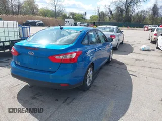 2014 Ford Focus SE with VIN 1FADP3F29EL160431, listed as a IAAI auction lot 42037212 with 112,607 mi miles. Bid and sale history available at carsss.com. Image 4.