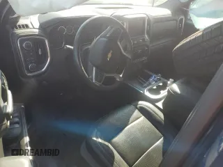 2020 Chevrolet Silverado 1500 LTZ with VIN 1GCUYGET8LZ306482, listed as a Copart auction lot 75839224 with Not Provided miles and Salvage Title. Bid and sale history available at DreamBid. Image 8.