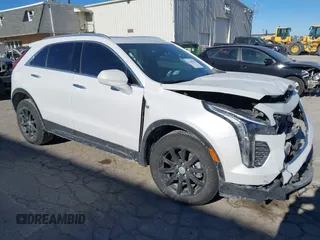 2022 Cadillac XT4 AWD Luxury with VIN 1GYFZBR42NF170554, listed as a IAAI auction lot 41409705 with 38,727 mi miles and . Bid and sale history available at carsss.com. Image 1.