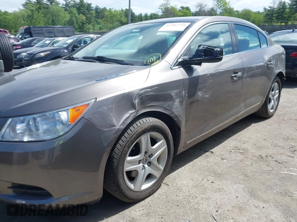 2011 Buick LaCrosse CX with VIN 1G4GA5ED8BF177203, listed as a IAAI auction lot 42282735 with 148,499 mi miles and . Bid and sale history available at DreamBid. Image 14.