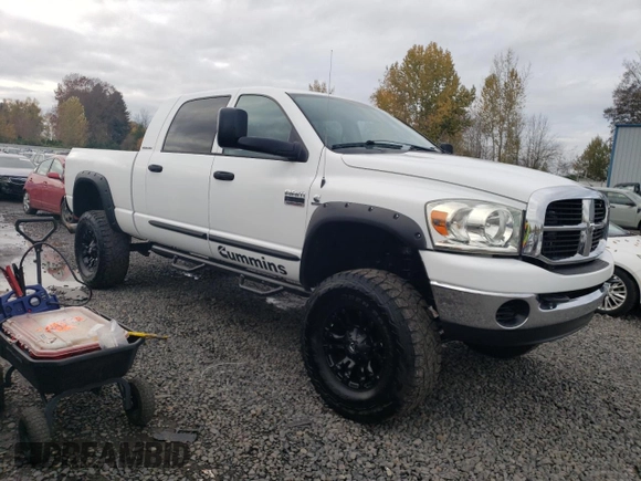 2007 Dodge Ram 2500 SLT with VIN 3D7KS29CX7G756779, listed as a Copart auction lot 81384224 with 135,578 mi miles and Clean Title. Bid and sale history available at carsss.com. Image 4.