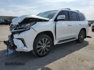 2018 Lexus LX with VIN JTJHY7AXXJ4252748, listed as a Copart auction lot 50691355 with 118,967 mi miles and Salvage Title. Bid and sale history available at carsss.com. Image 1.