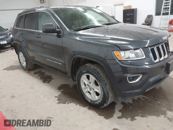 2014 Jeep Grand Cherokee Laredo with VIN 1C4RJFAG4EC186926, listed as a IAAI auction lot 41745168 with 128,519 mi miles. Bid and sale history available at carsss.com. Image 1.