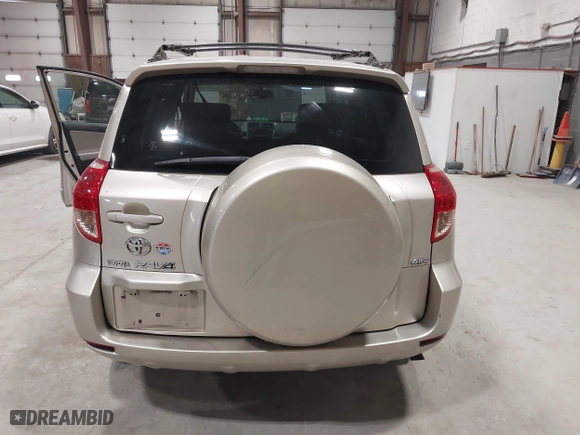 2008 Toyota RAV4 Ltd with VIN JTMBD31V086072673, listed as a IAAI auction lot 41891194 with 134,360 mi miles. Bid and sale history available at carsss.com. Image 16.